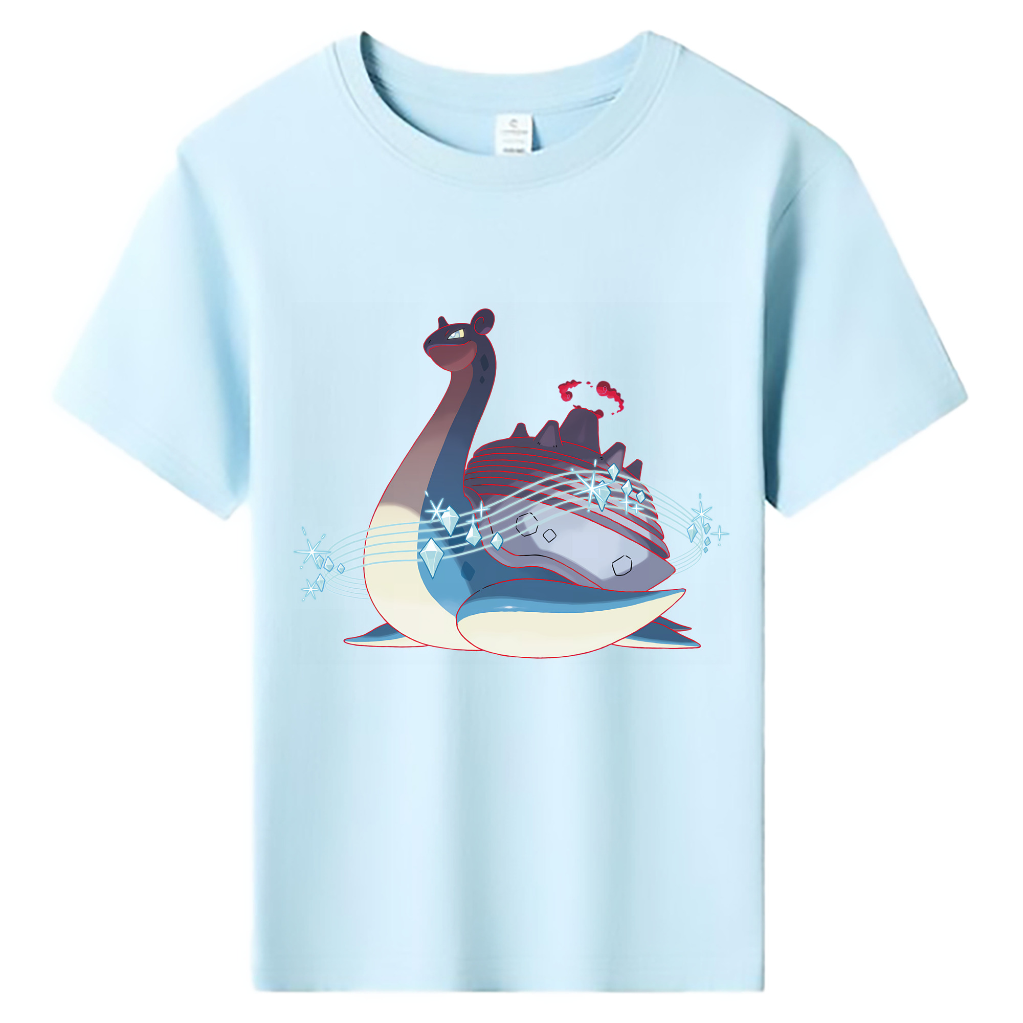 （画像用） ポケットモンスター Pokémon 綿100％キッズTシャツ（フロントプリント）